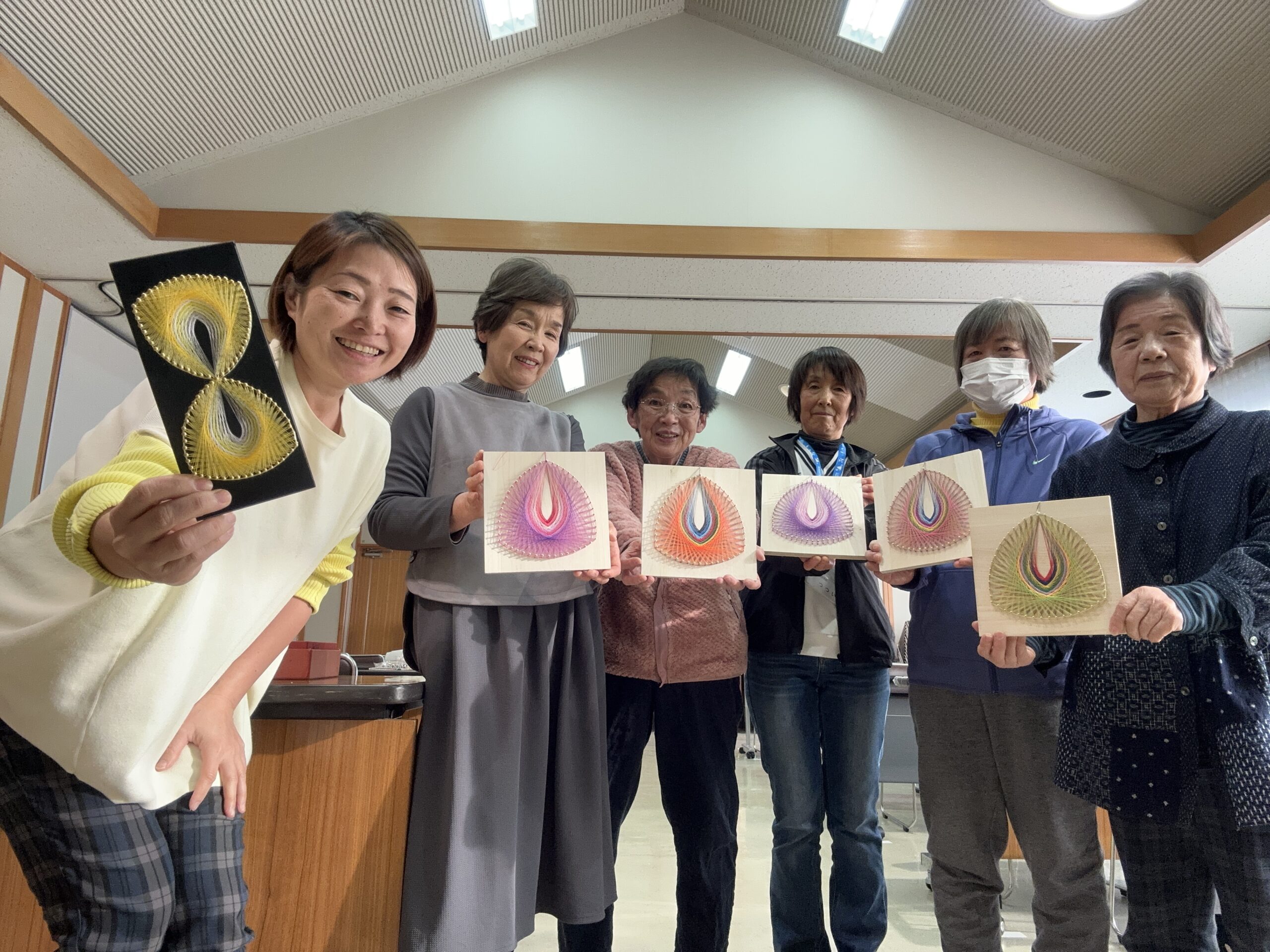 七山公民館　キラキラな笑顔